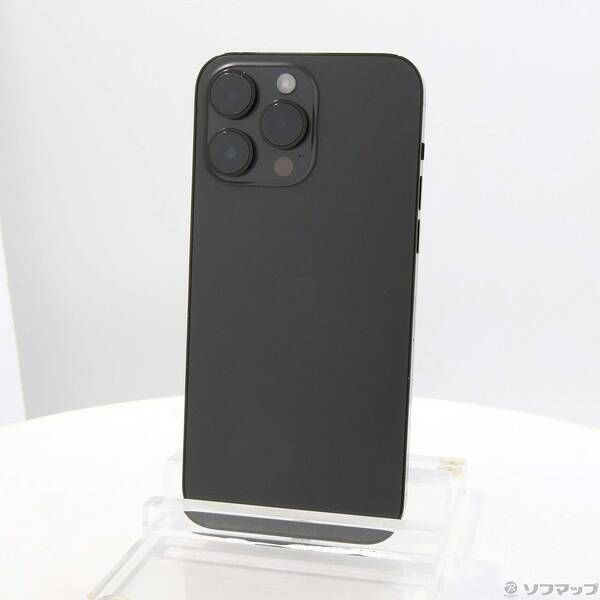 〔中古品〕iPhone14 Pro Max 256GB スペースブラック MQ9A3J／A SIMフリー【258】