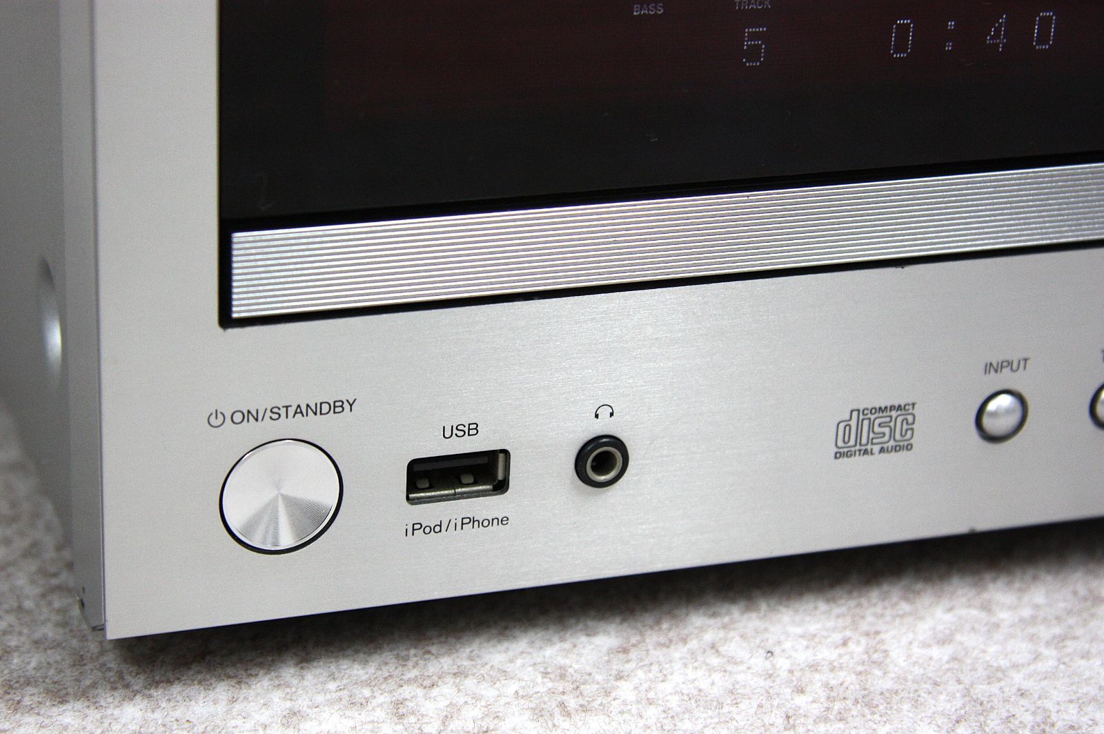 ONKYO ネットワーク機能付CD/USBレシーバーCR-N755 シルバー