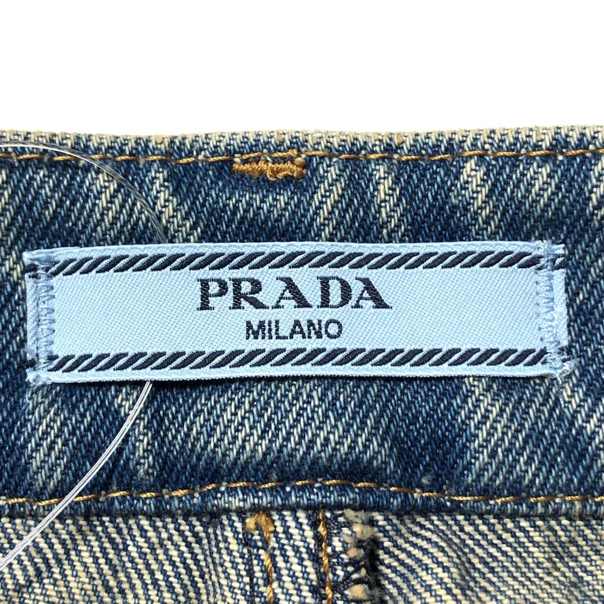 PRADA(プラダ) ロングスカート サイズ40S レディース美品 デニム