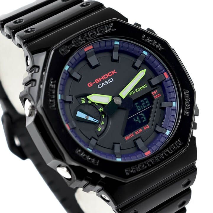 CASIO Gショック ヴァーチャルレインボー カシオーク GA-2100RGB CASIO Gショック ヴァーチャルレインボー カシオーク GA-2100RGB
