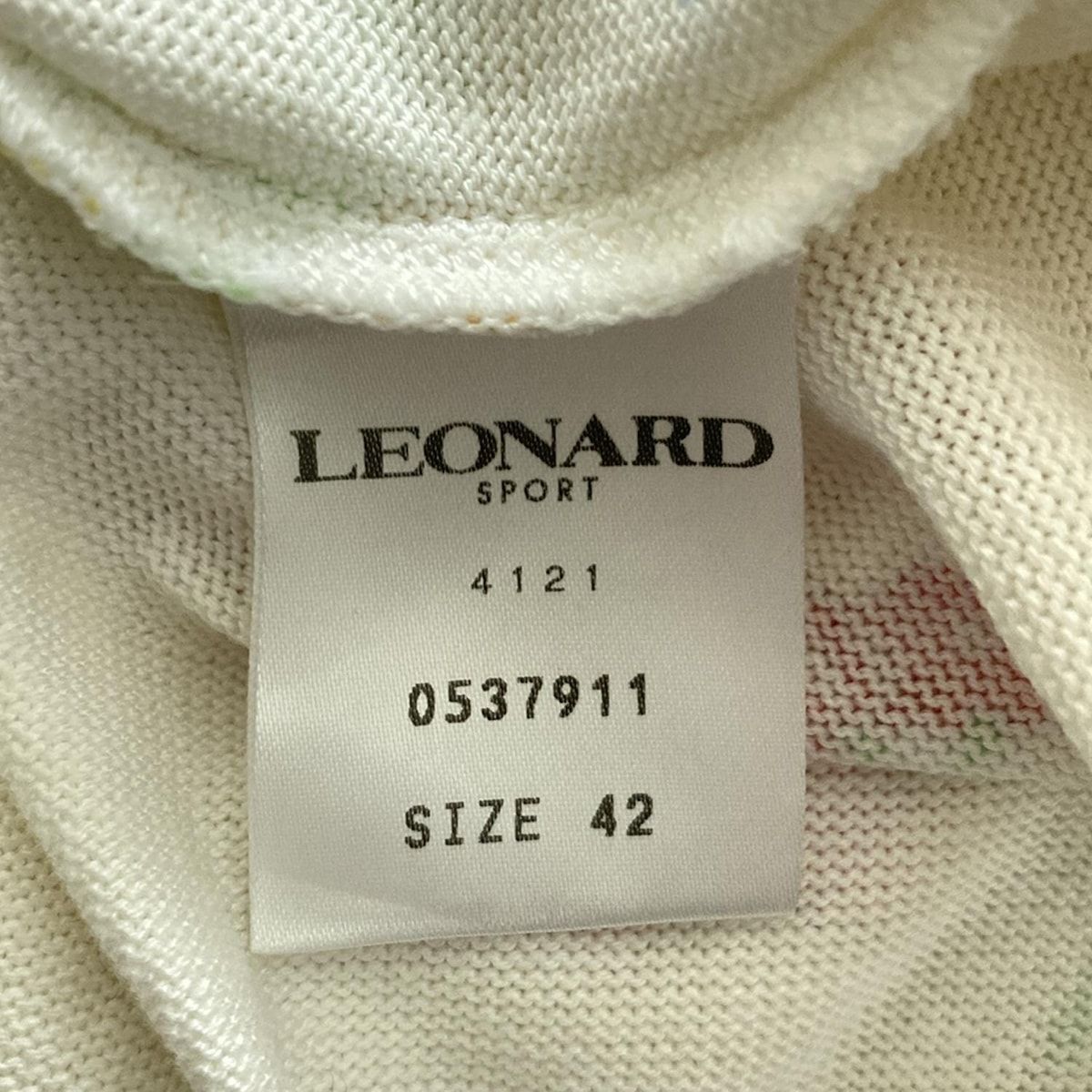 LEONARD SPORT(レオナールスポーツ) カーディガン サイズ42 L