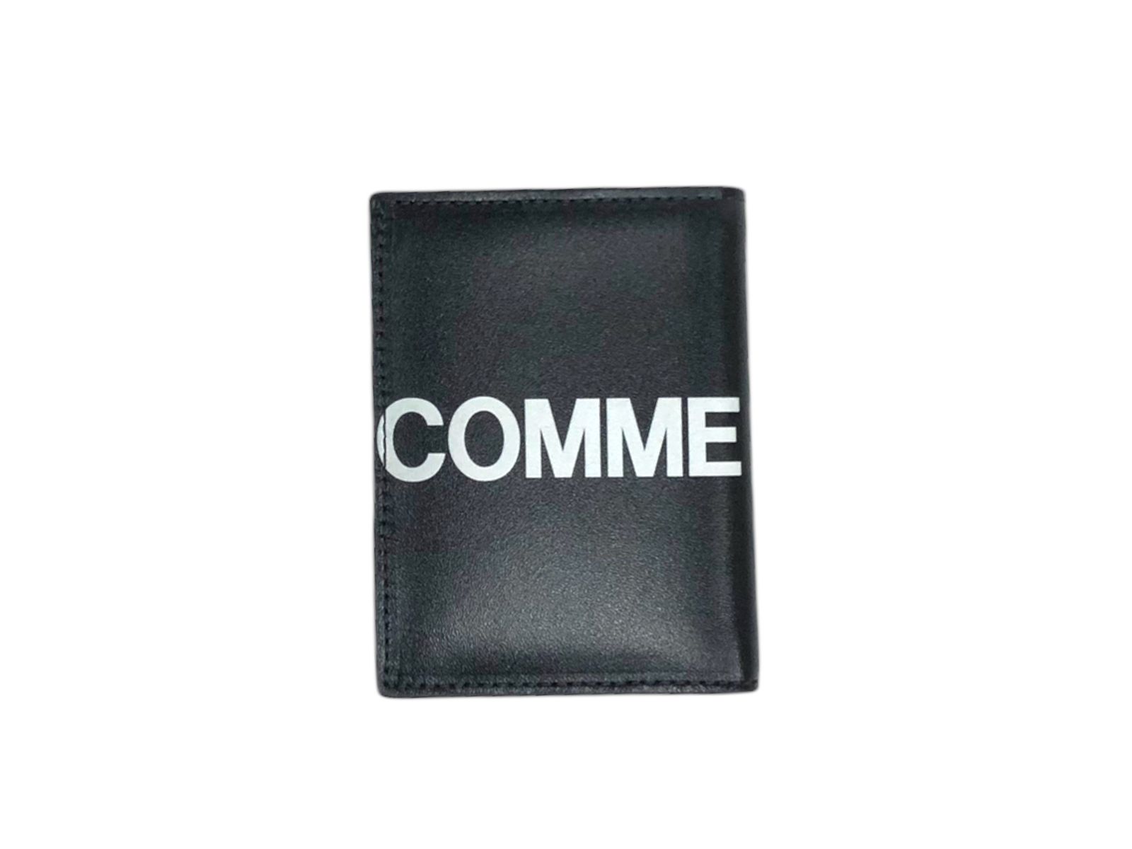 COMME des GARCONS (コムデギャルソン) HUGE LOGO WALLET BLACK 二 