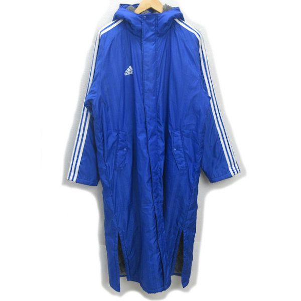 D□アディダス/adidas 裏地ボア 中綿入りベンチコート JKT【L