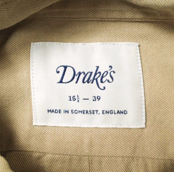 Drake’s × BEAMS F 別注 ツイル ボタンダウンシャツ DRAKE'S（ドレイクス）の「Drake's × BEAMS F / 別注 ツイル