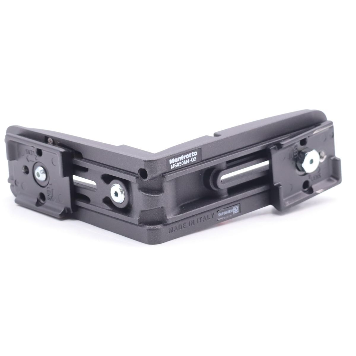 Manfrotto 雲台アクセサリー L字ブラケットQ2 MS050M4-Q2 - メルカリ Manfrotto 雲台アクセサリー L字ブラケットQ2 MS050M4-Q2 - メルカリ