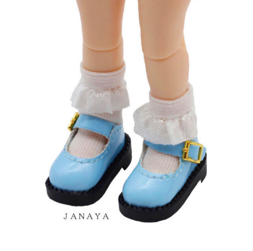 JANAYA ハンドメイド　オビツ11 ob11靴　ストラップシューズ　翌日発送