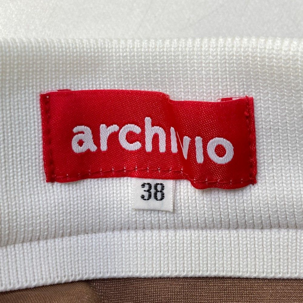 サイズ：38 ARCHIVIO アルチビオ 裏地付 ストレッチスカート