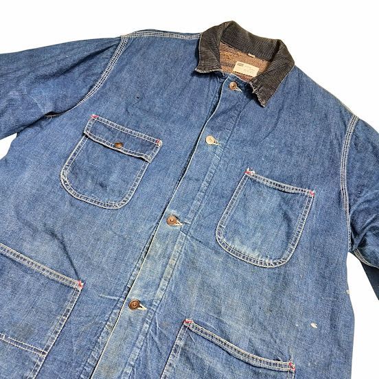 sears シアーズ カバーオール SEARS シアーズ デニムカバーオール ブランケットライナー付き