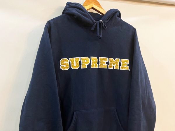 ★Supreme/シュプリーム Supreme 19AW The Most Hooded Sweatshirt スウェット パーカー フーディー ネイビー メンズ Mサイズ ★