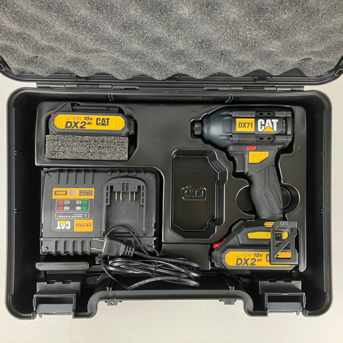ЗЗCATERPILLAR CAT 18v 充電式インパクトドライバ バッテリーx2