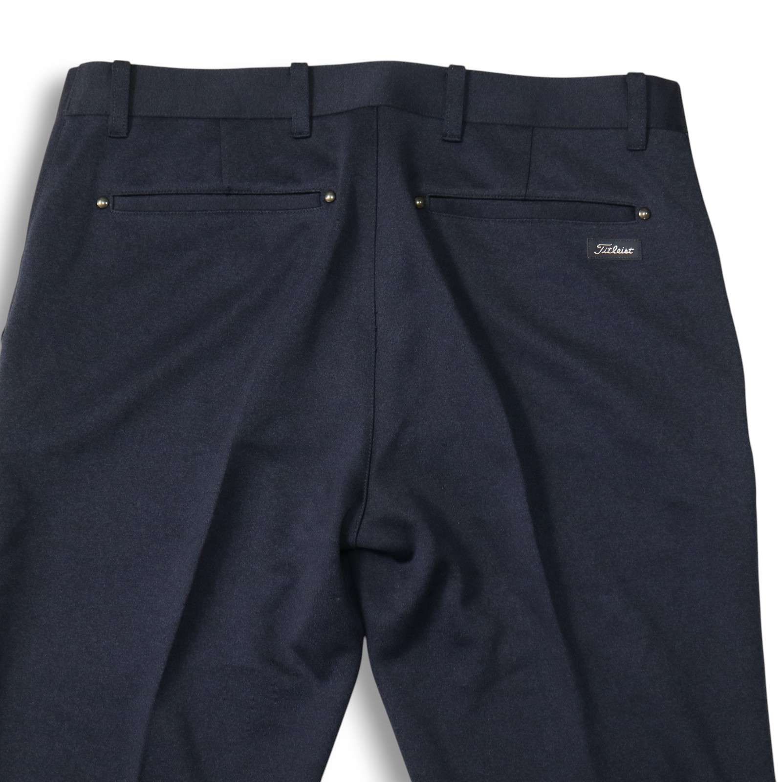 Titleist ゴルフパンツ S ネイビー 美品】Titleist タイトリスト ゴルフ 通年 ストレッチ