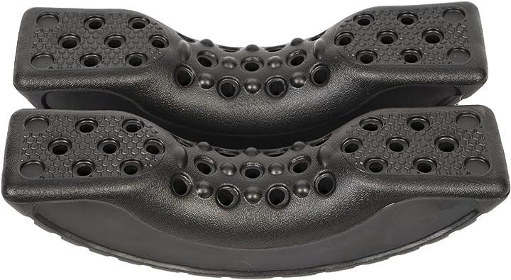 TETOP テートップ 脚踏み バランスボード ストレッチボード ヨガ トレーニング エクササイズ 日本語取扱説明書付き ブラック