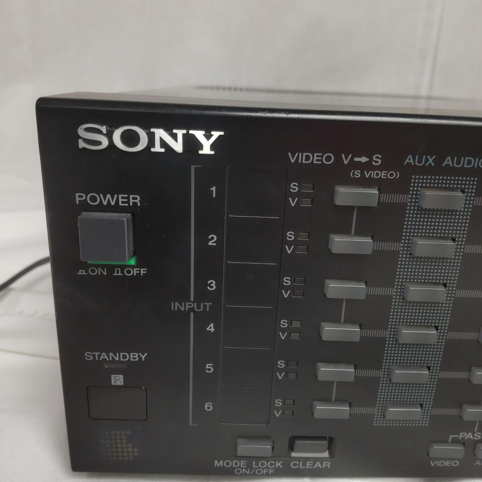SONY SB-V3000 ビデオ/オーディオセレクター - その他