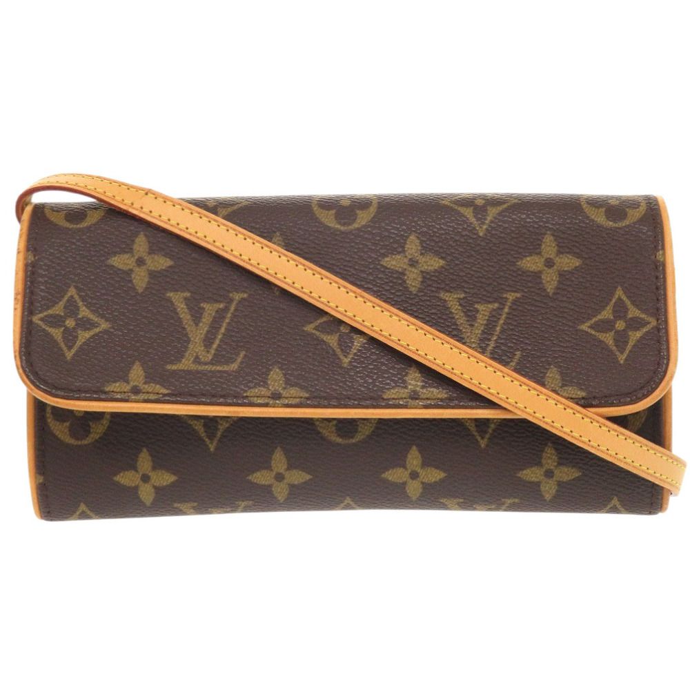 ルイ ヴィトン ポシェットツインPM モノグラム M51854 ショルダーバッグ LV 0981 LOUIS VUITTON