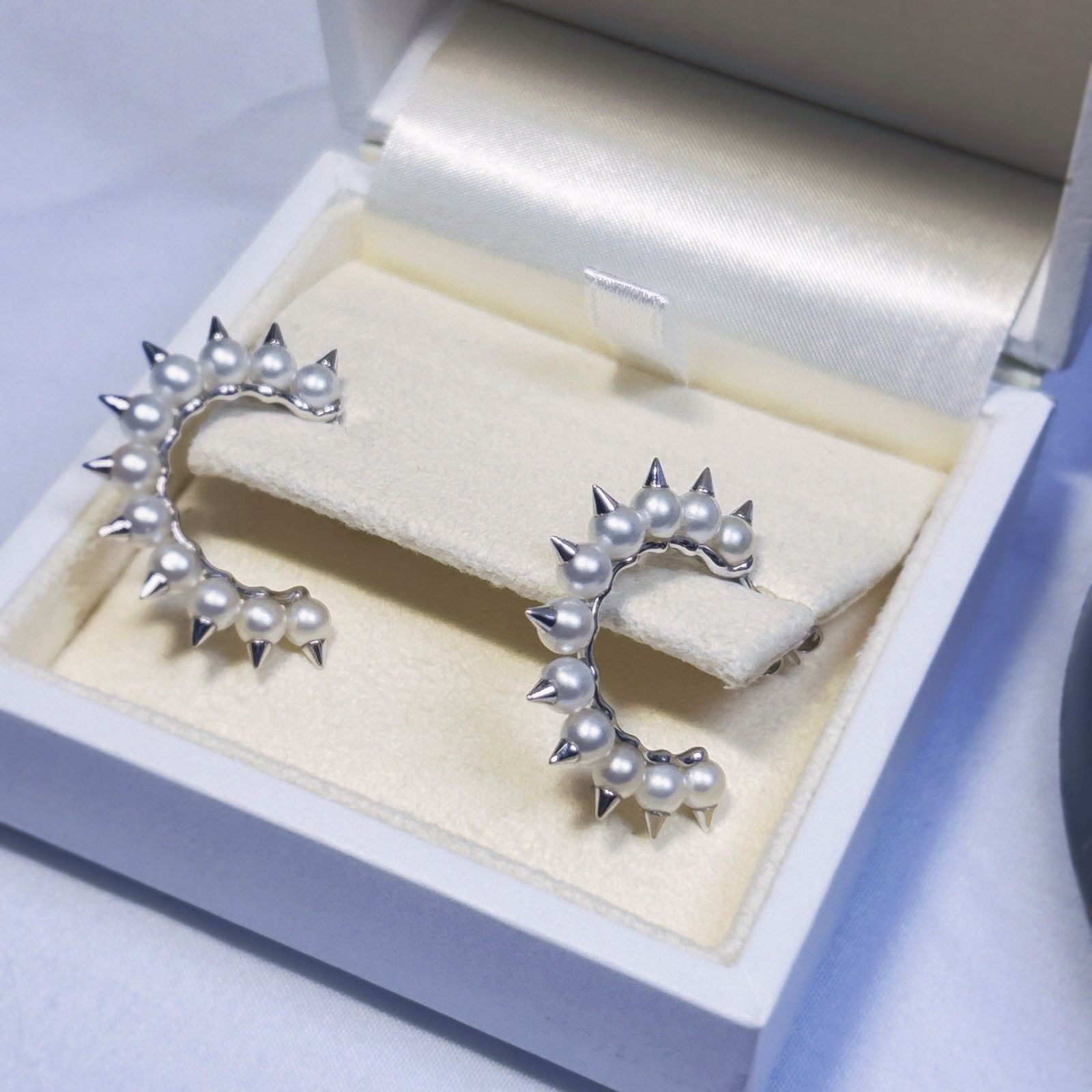ピアス 淡水パール