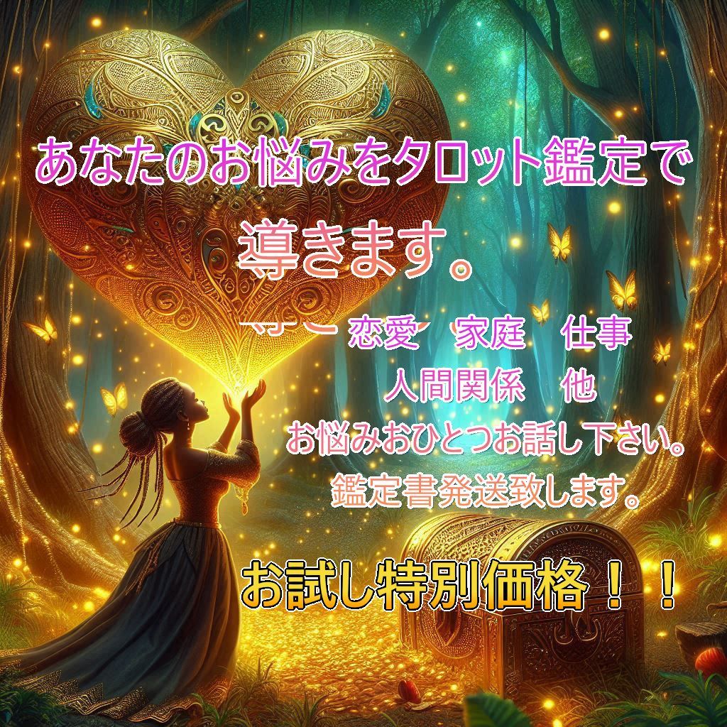 限定お試し価格 「現役占い師が未来を紐解く！ タロット占い＆鑑定書」 - メルカリ