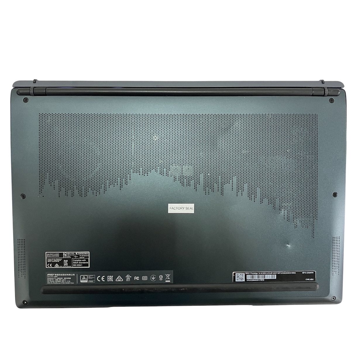 MSI Prestige 14 A10SC-212JP ゲーミングノートPC Core i7
