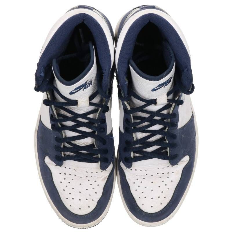 ナイキ AIR JORDAN 1 RETRO HIGH OG CO.JP MIDNIGHT NAVY DC1788-100  エアジョーダン1レトロハイシーオードットジェイピースニーカー メンズ 27cm