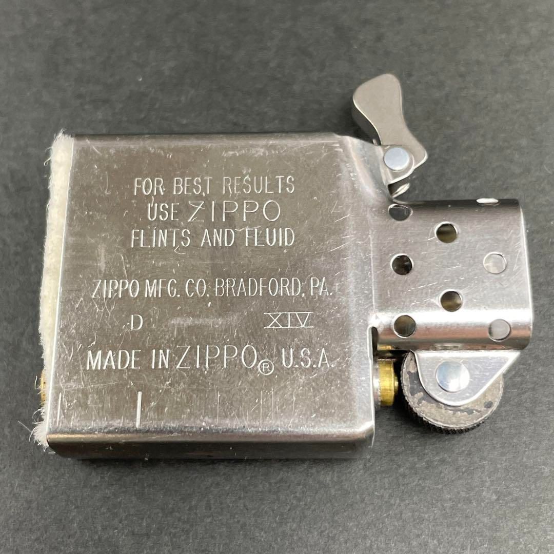Zippo ハーレーダビッドソン ナックルヘッドエンジン 立体メタル貼り 
