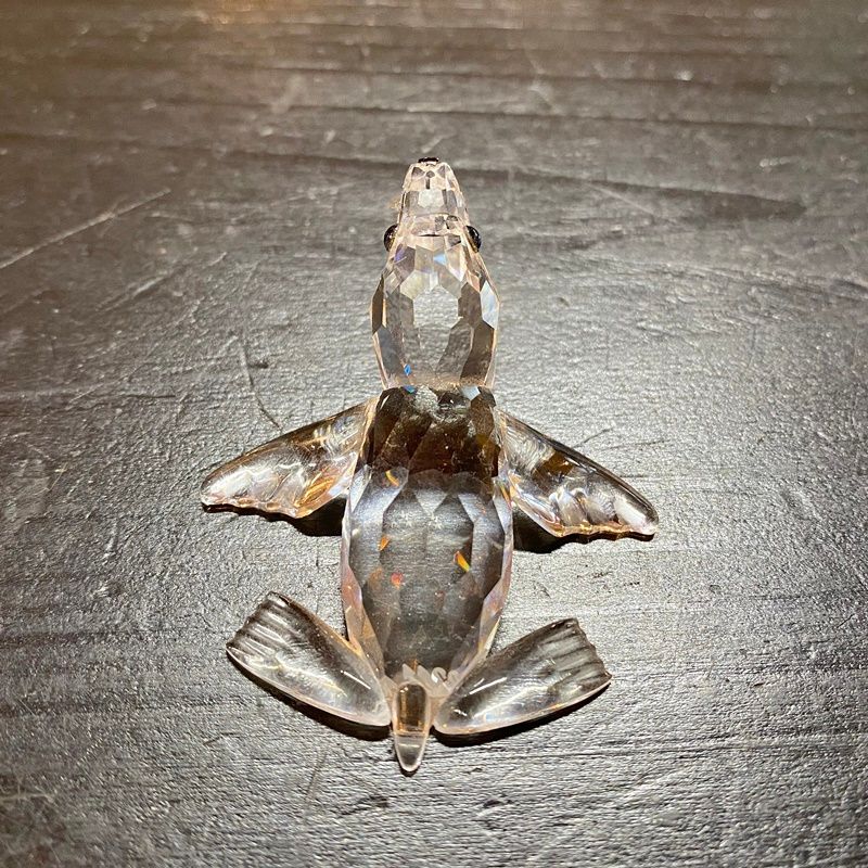 スワロフスキーのアシカの置物 スワロフスキー置物・アクセサリー専門店 ☆プラネタリウム☆