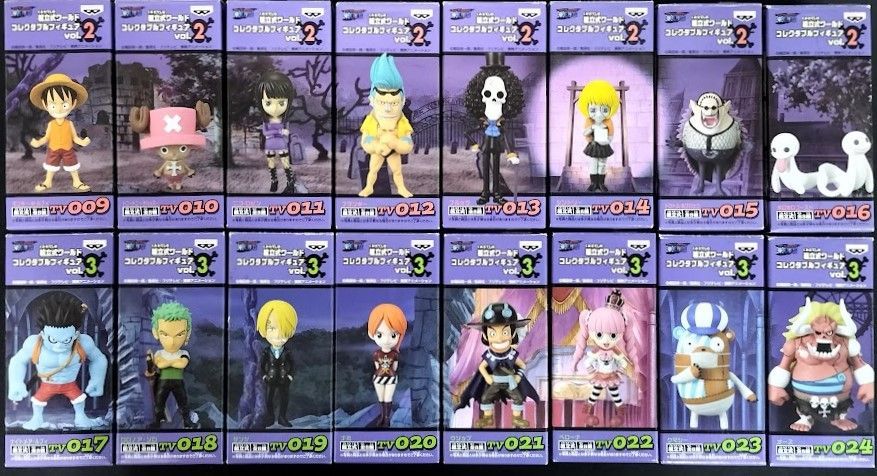 ワンピース ワーコレ vol.2 vol.3 ワンピース ワールドコレクタブルフィギュア vol.2~3 全16種