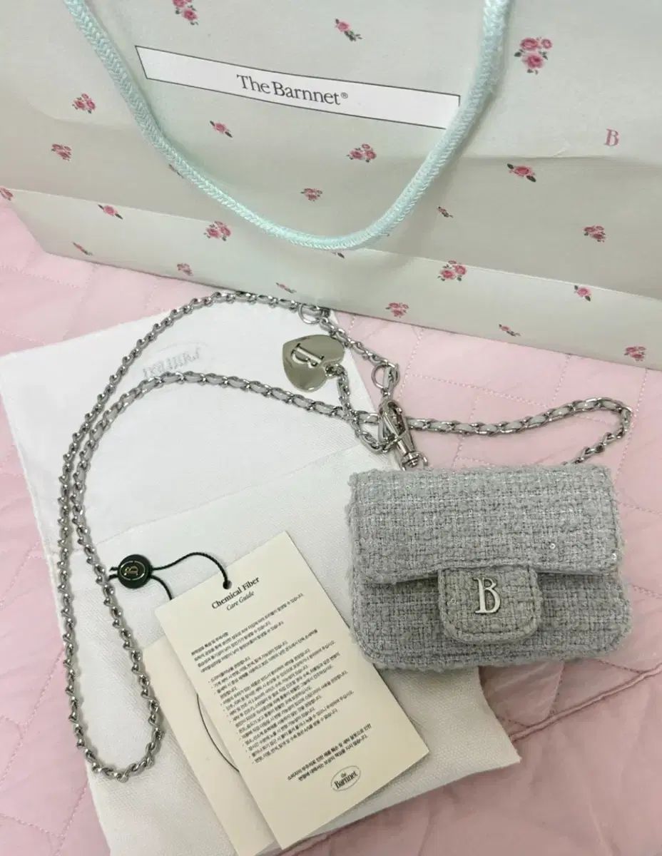 ザ バーネット ツイード チェーン ベルト ミニバック