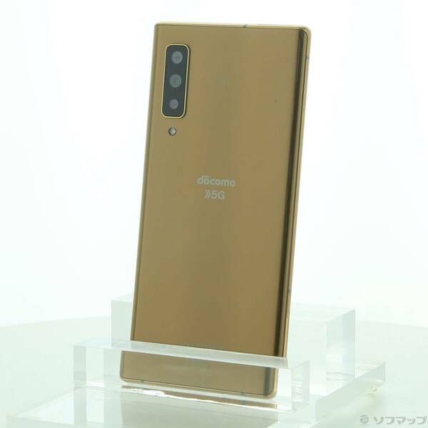 訳ありarrows NX9 F-52A ゴールド docomo SIMフリー 128GB／8GB