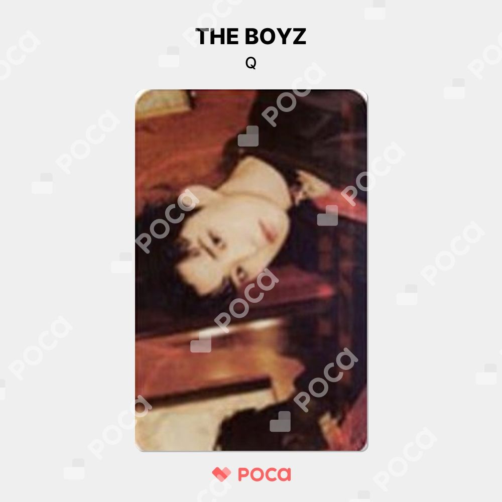 THE BOYZ キュー トレカ CHASE Chase Ver. 公式 トレカ - メルカリ