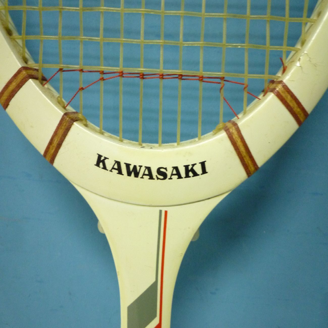 KAWASAKI 硬式テニス ラケット 木製 Youth Power ビンテージ