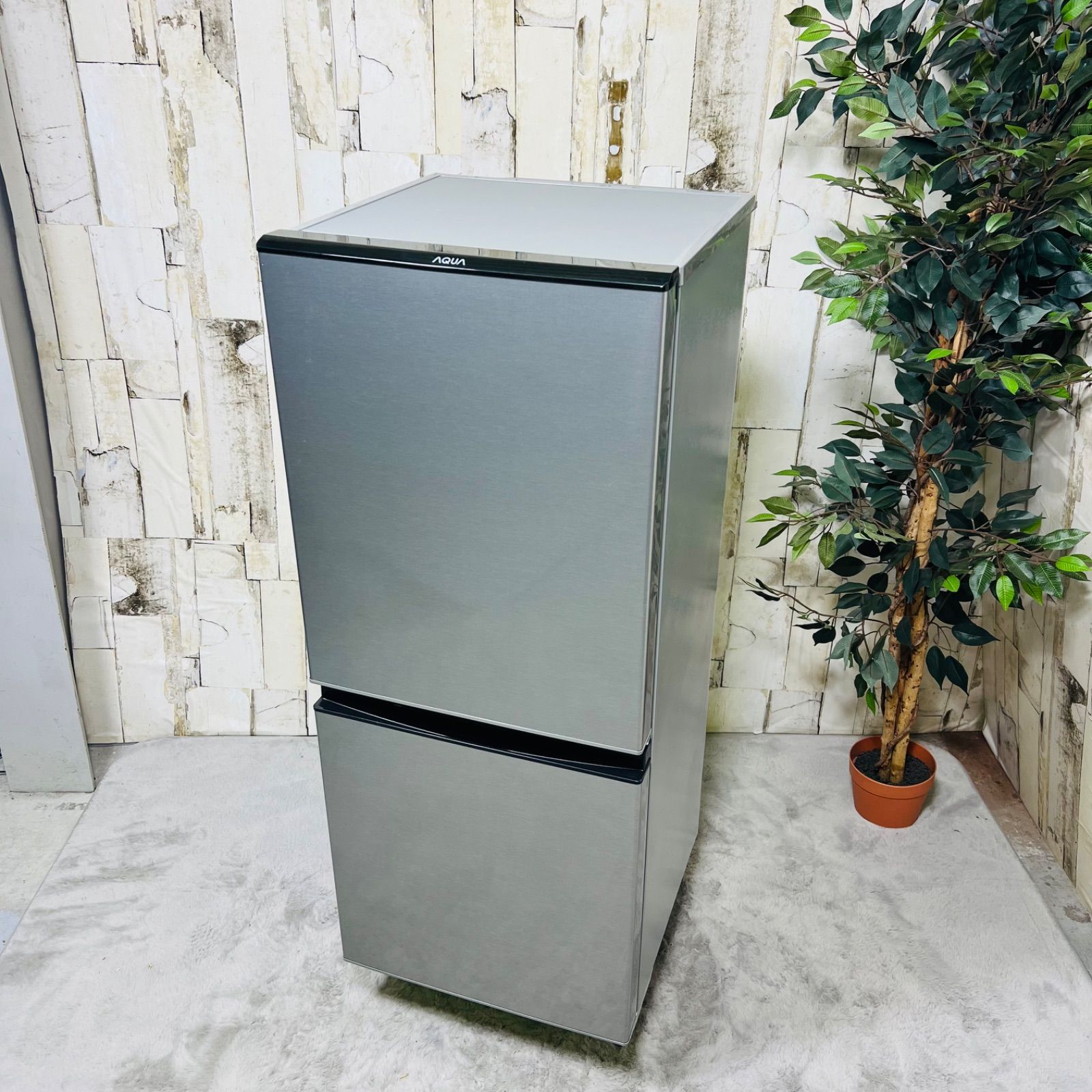★☆ AQUA アクア AQR-J13M(S) 冷凍冷蔵庫【2022年製】　☆★ AQUA 冷凍冷蔵庫 AQR-13M(S)形 2022年製 楽天市場】アクア