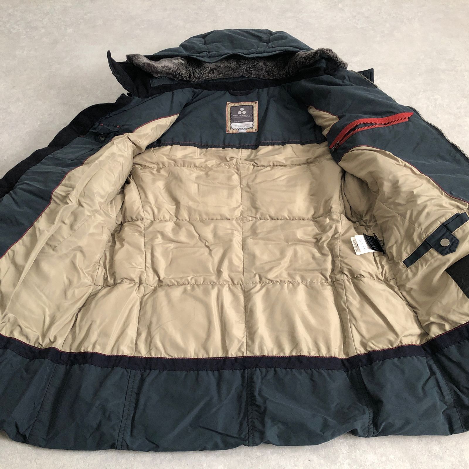 定価19.8万 PEUTEREY HURRICANE ハリケーン ダウン ジャケット ピュー