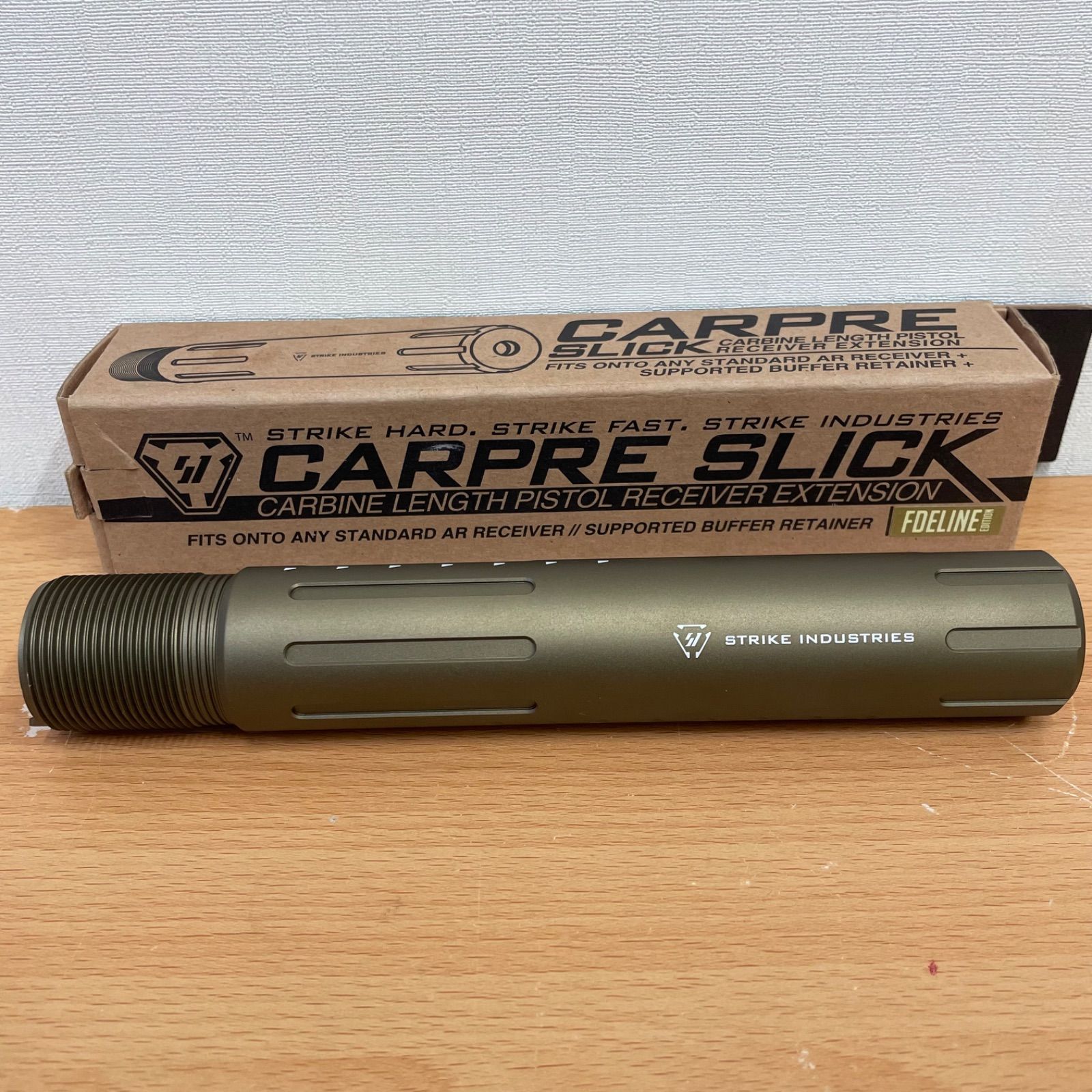 STRIKE INDUSTRIES CARPRE SLICK FDELINE ピストルレシーバーエクステンション A25-2280