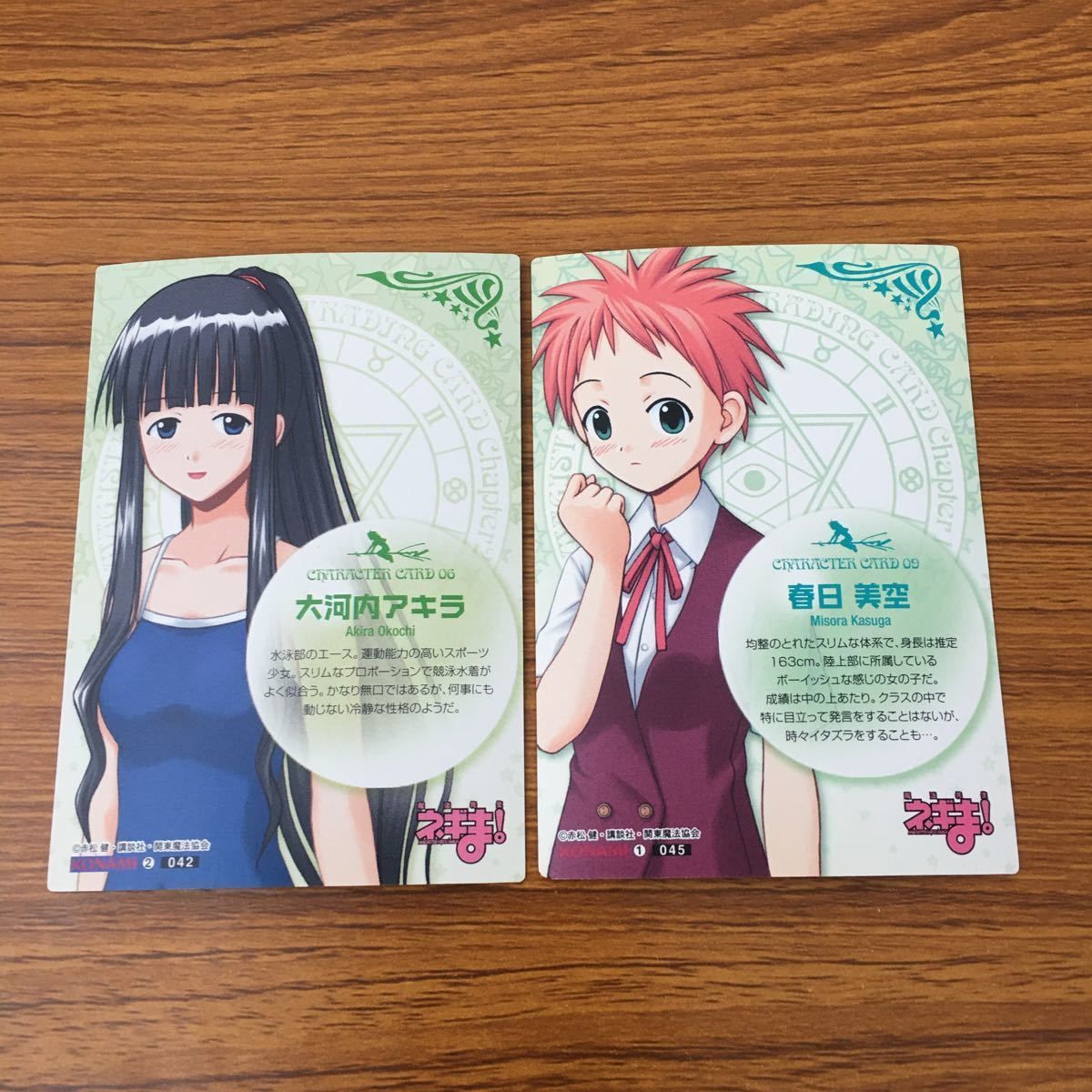 亜74 カード トレカ まとめ 魔法先生 ネギま 大河内 アキラ 春日 美空