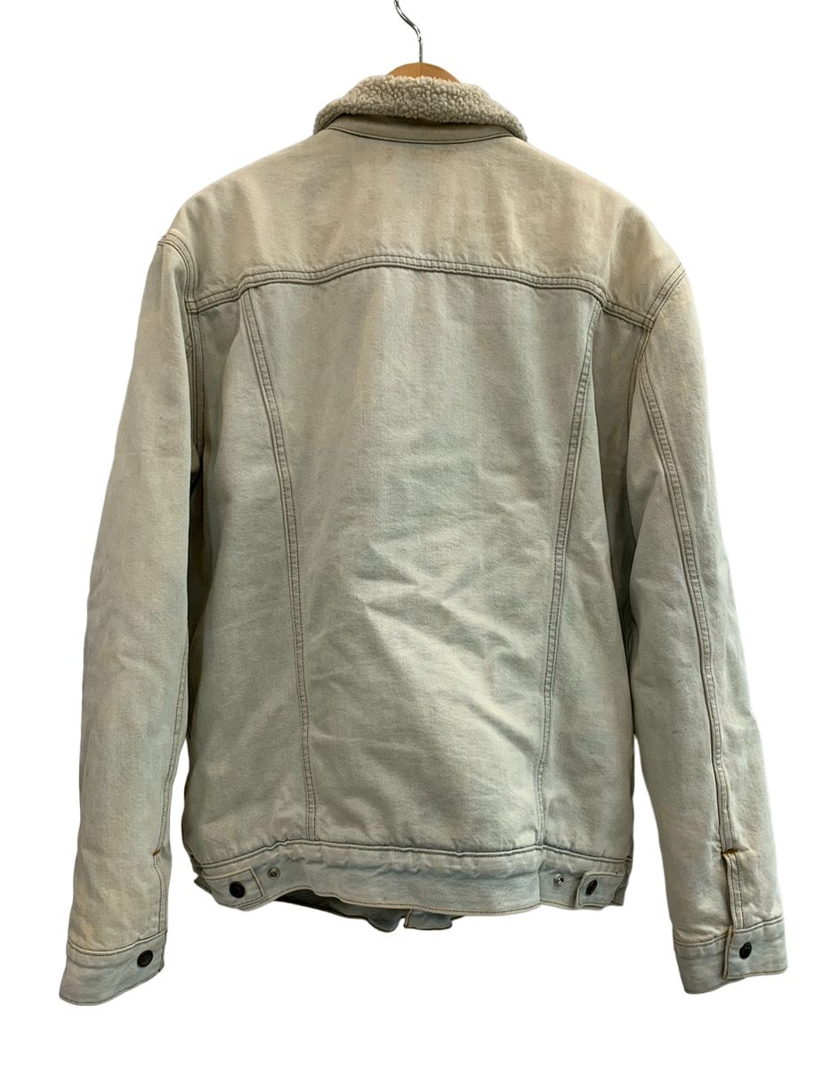 16aw Supreme Levis Bleached Sherpa Trucker Jacket キムタク 16aw Supreme Levis Bleached Sherpa Trucker Jacket キムタク