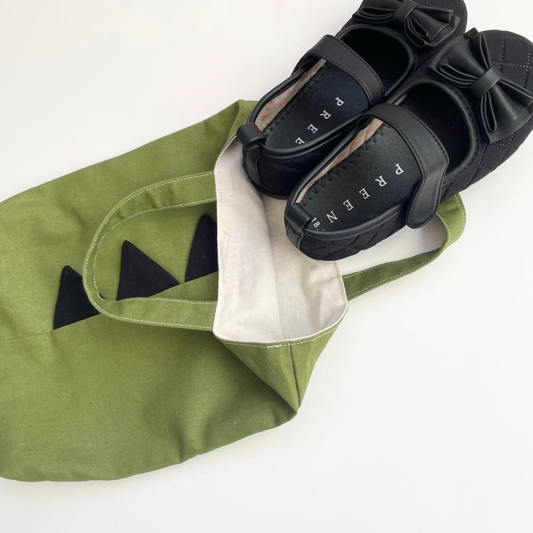 恐竜達の入園入学6点セット サイズオーダー可 ブルーの恐竜 恐竜達