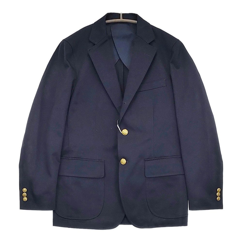 D.C.WHITE West Point Blazer 42 定価55000円 紺ブレ 金ボタン テーラードジャケット ネイビー メンズ ディーシーホワイト 5-0610M♪