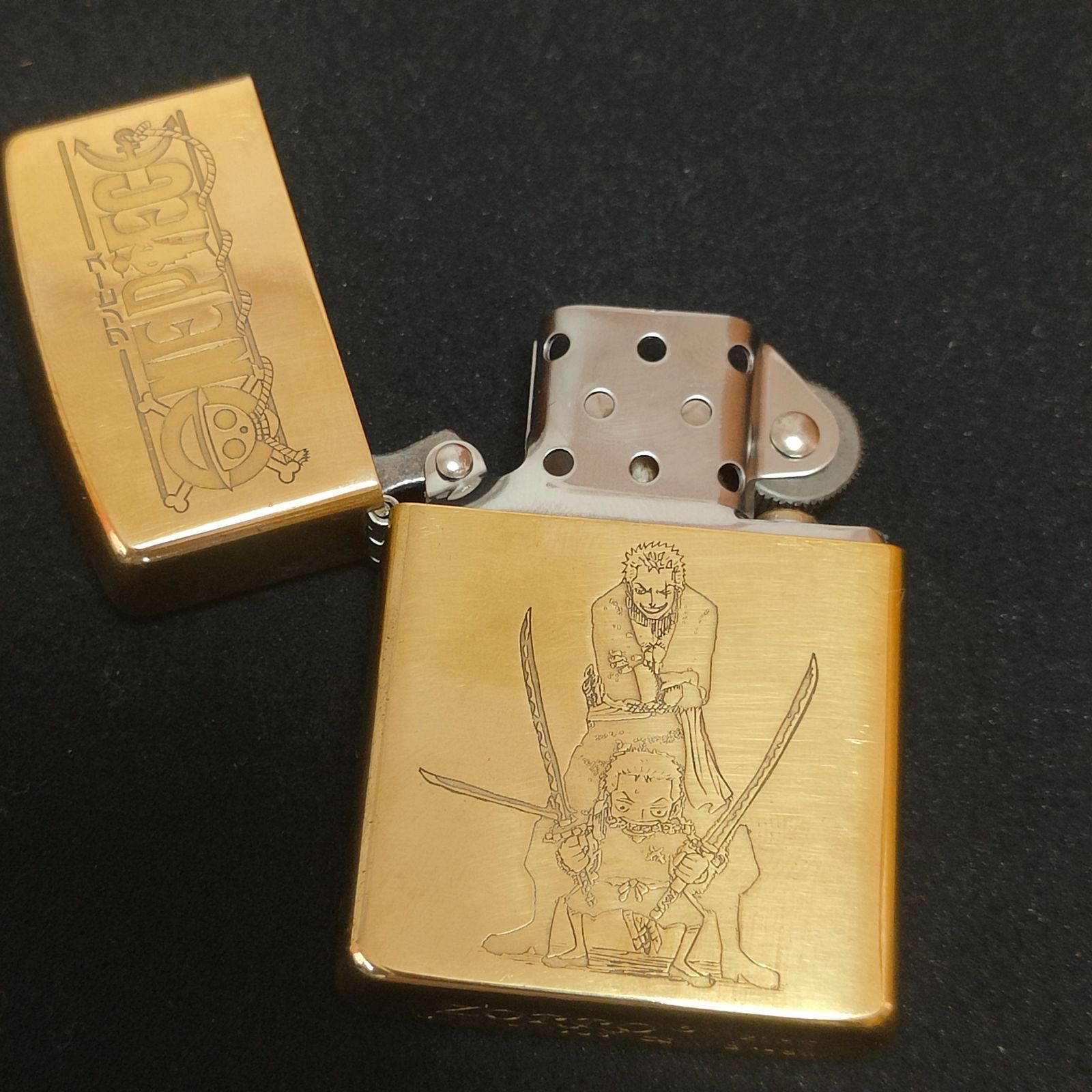 ZORRO オイルライター 素材:真鍮 ワンピース ゾロ 限定番号 - メルカリ