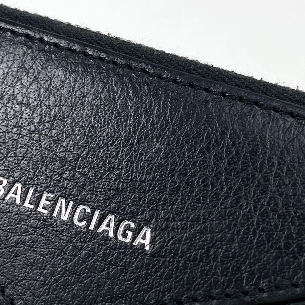 BALENCIAGA バレンシアガ 長財布 レザー ブラック BALENCIAGA バレンシアガ 財布 長財布 ラウンドファスナー 小銭