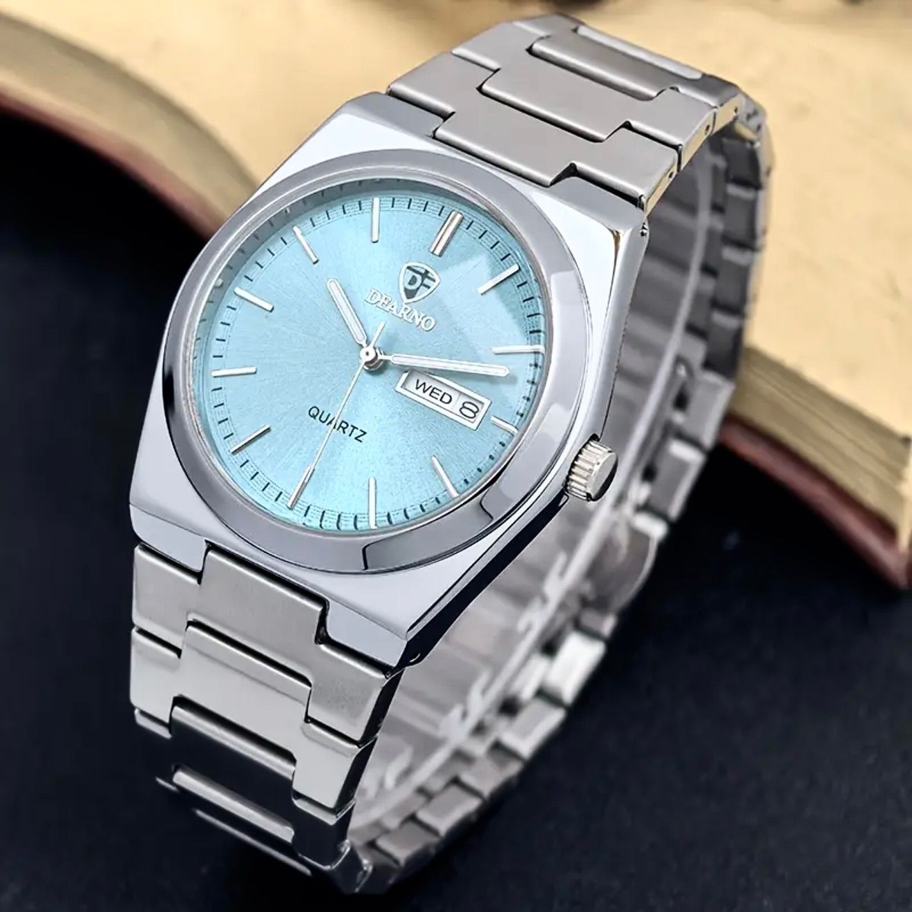 新品 DFARNO オマージュウォッチ ステンレスベルト メンズ腕時計 