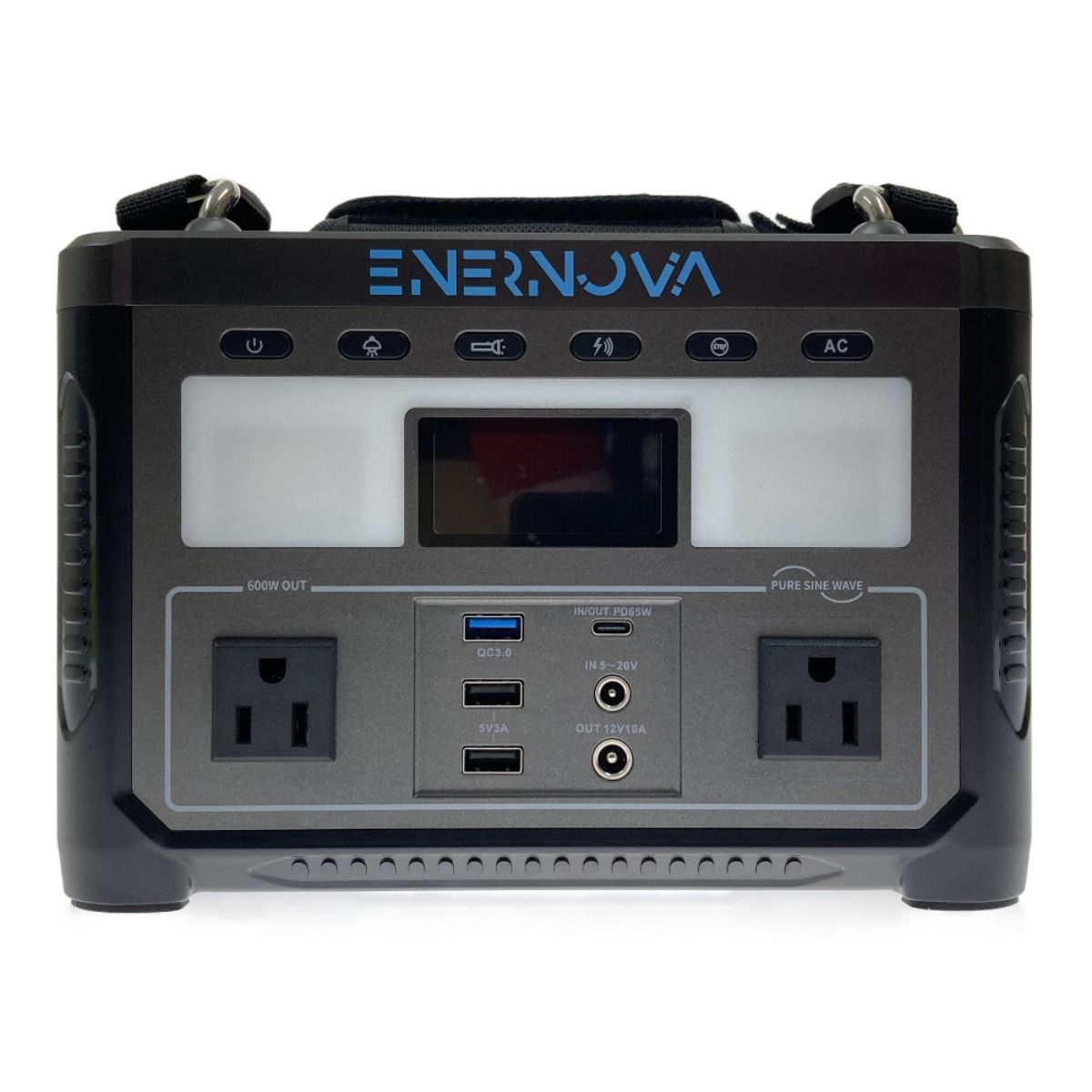 Enernova ポータブル電源＋ソーラーパネルセット 288Wh/AC(定格600W 