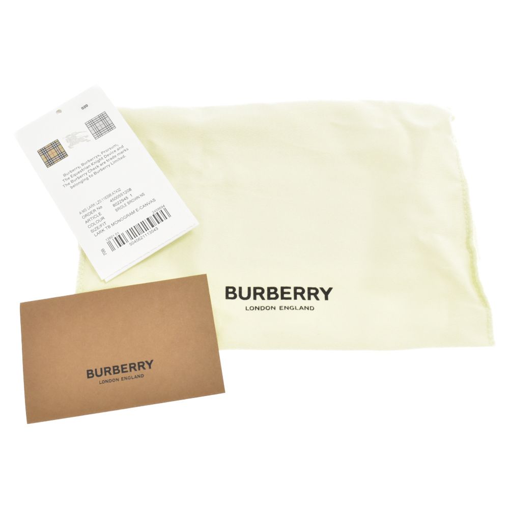 BURBERRY (バーバリー) TRI-FOLD WALLET 8022945 TBロゴ 三つ折り財布