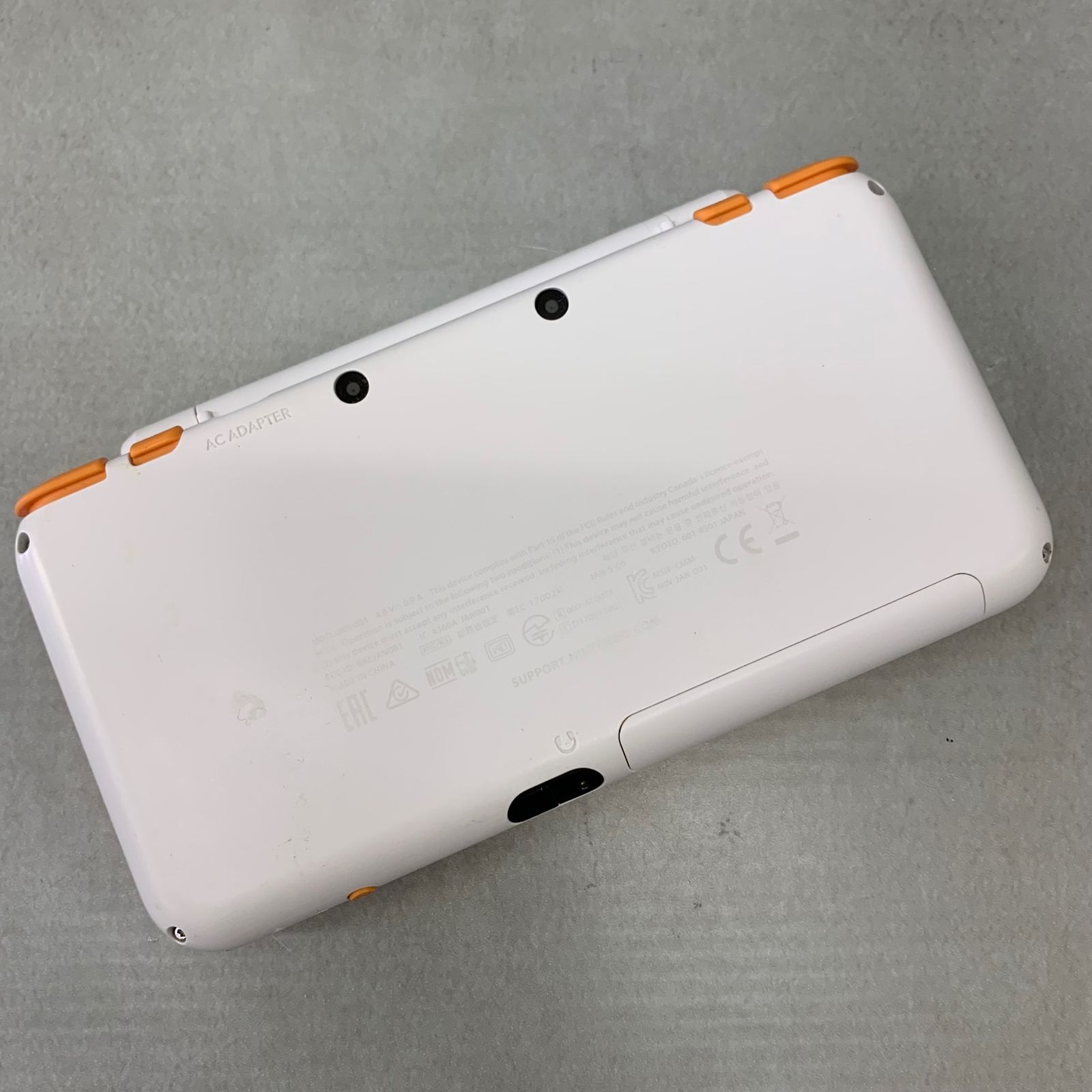 ジャンク品〉Newニンテンドー2DSLL ホワイト×オレンジ