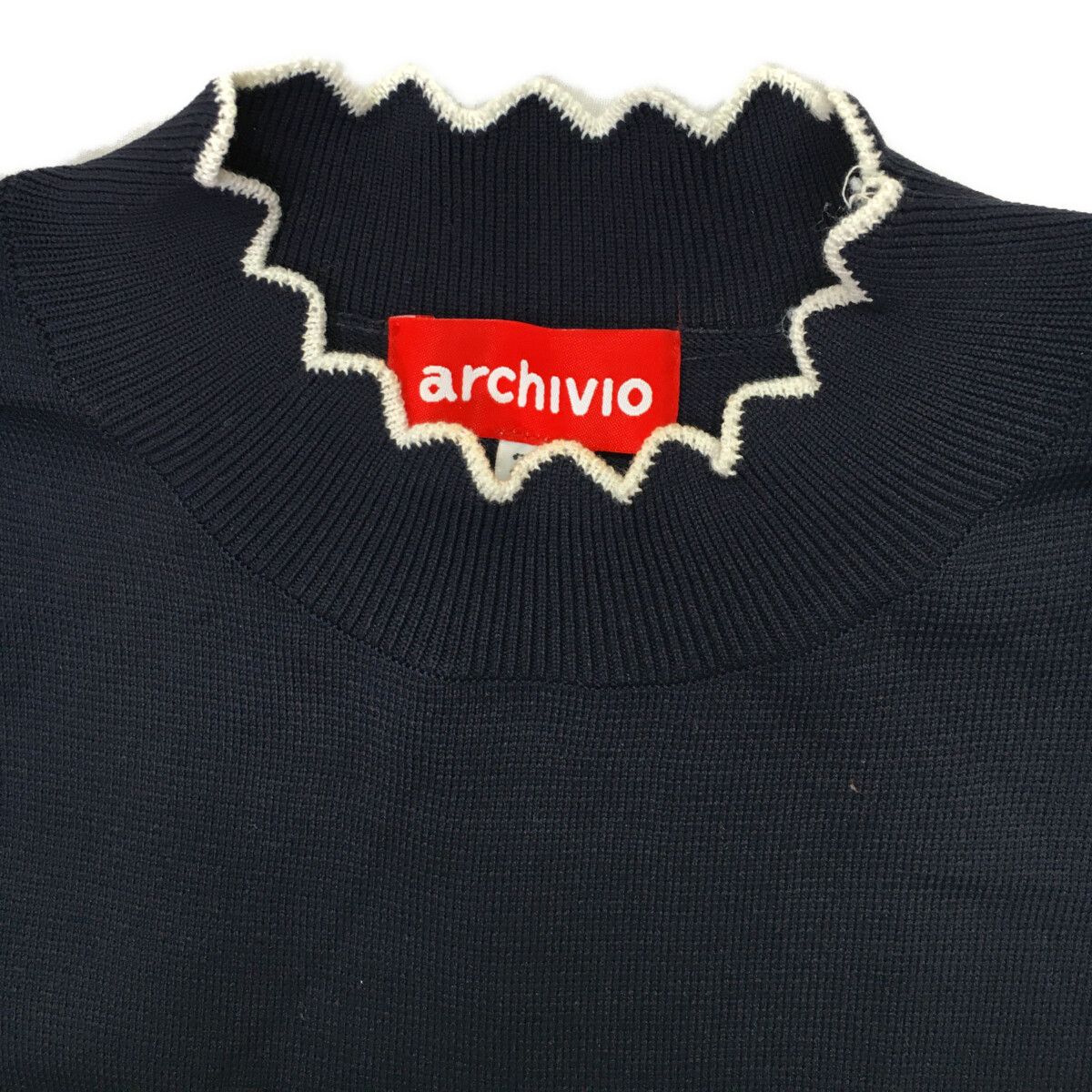 中古 レディース アルチビオ archivio ベスト 38(M) 紺 ネイビー