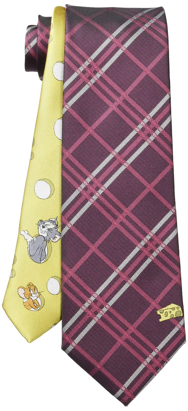 数量 レッド3 T J 000001 008 チェック ネクタイ 標準 トムとジェリー フローレンスペック