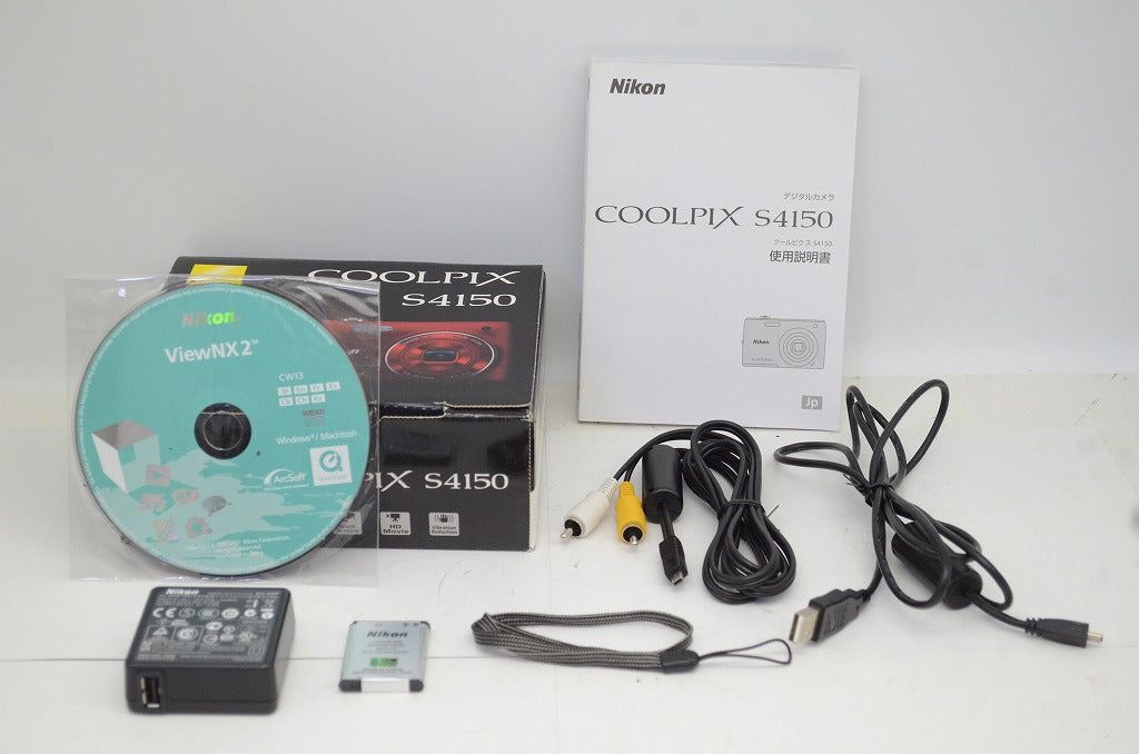 良品 Nikon COOLPIX S4150 ニコン コンパクトデジタルカメラ レッド 元