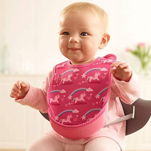 安い！かわいい！ Bibetta ビベッタ お食事エプロン 洗濯機で洗える スタイ 袖なし 離乳食 保育園 食事用エプロン ウルトラビブ ユニコーン 全店送料無料!