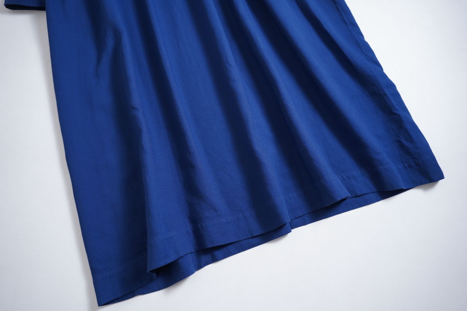 45R 藍カディネルワンピース 45R（フォーティファイブアール）の「藍インドネルチェックのAドレス