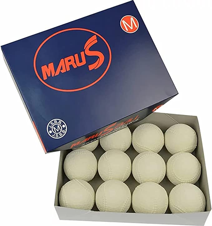 マルエス 軟式公認球 m号 m球 未使用新品 12球入り 2箱セット - 野球