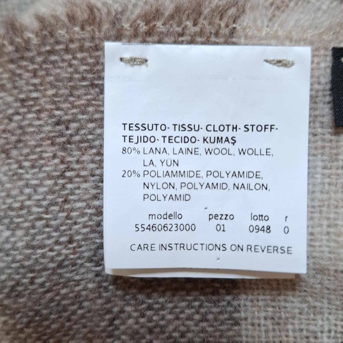 チェック柄 ウール