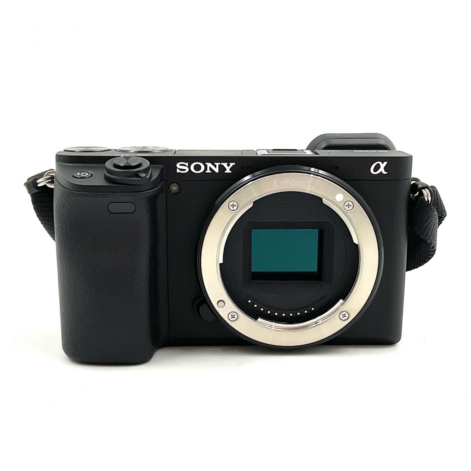 【最終値下げ】sony a6400 美品 Sony α6400 ILCE-6400Y ダブルズームレンズキット [ブラック] 超